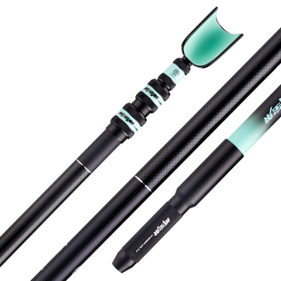 威宝莱天青魂系炮台支架黑坑竞技钓鱼支架超硬碳素野钓鱼竿支架杆