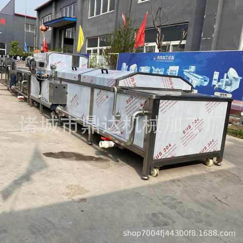 袋装咸菜低温杀菌机 水浴式巴氏杀菌流水线 酵素饮品全自动杀菌机