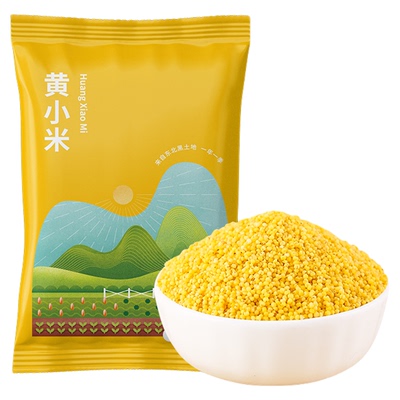 东北黄小米黑土地原产