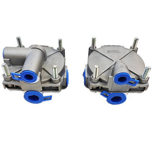 原装瑞立东风天龙 天锦 大力神刹车继动阀柔刹王脚刹手刹继动气阀