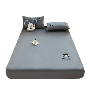 加厚秋冬天牛奶绒床笠单件加绒法兰珊瑚绒床罩2025新款床垫保护罩