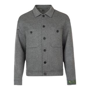 ELLASSAY歌力思男装秋冬LoroPiana全羊绒双面呢零压休闲短外套男