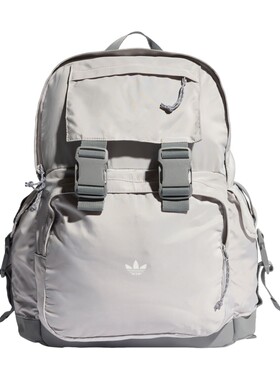 时尚简约实用日常通勤运动双肩背包男女adidas阿迪达斯三叶草