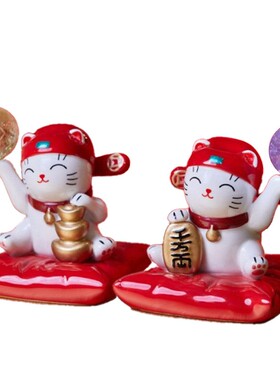 麦玲玲吉庆堂开门见喜财神猫套装