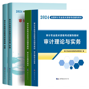 新版2026年中级审计师初级考试辅导用书教材试卷全套审计理论与实务相关基础知识专业技术资格历年真题库卷习题集网课官方高级2025