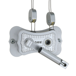 双杆晾衣架手摇器配件阳台升降式手摇把手摇柄升降器太太恋伊通用