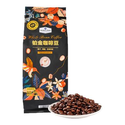 山姆咖啡豆会员超市代购铂金咖啡豆100%阿拉比卡深度烘焙官方正品