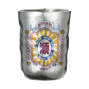 纯钛马克杯男发财钛杯主人杯女茶杯小酒杯咖啡杯子马年礼物钛水杯