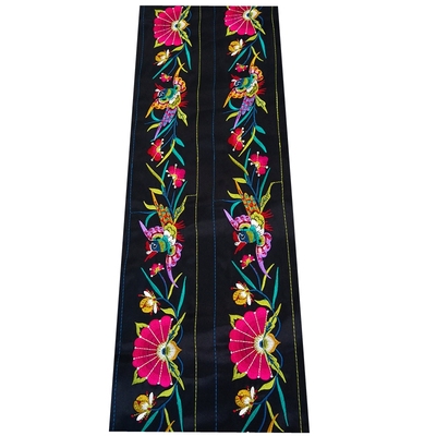 花边窗帘布松桃绣刺绣苗绣绣花片