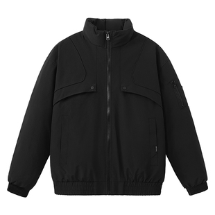 贵人鸟工装羽绒服男款冬季2025年新款加厚夹克外套男冬款棉衣棉袄