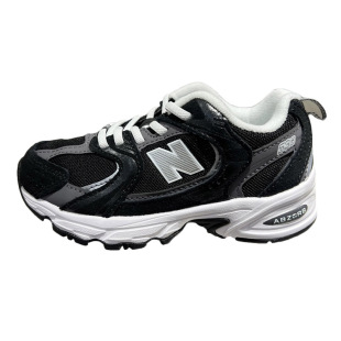 New Balance NB童鞋26春男童女童儿童厚网皮面一脚蹬运动鞋530KA