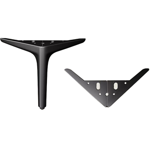 沙发脚支撑腿电视柜脚加高家具沙发腿床支架桌子茶几金属床脚增高