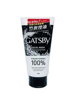 日本杰士派男士竹炭控油洗面奶