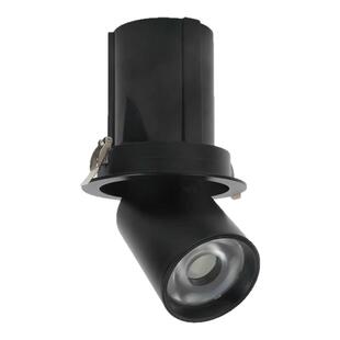 拉伸射灯旋转嵌入式暗装象鼻灯调角度方向照画灯家用商用服装店灯