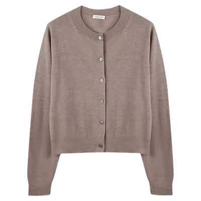 STELLAM女装SARAH 真丝羊毛针织开衫