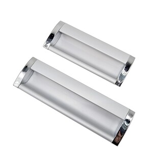 AKJ01-96/128嵌入式暗扣手抽屉铁皮柜门拉手衣柜鞋柜门隐藏暗扣手