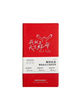 每日正念A6软皮自我治愈手帐本