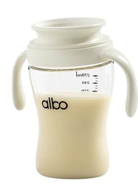 albo宝宝唇控嘬口杯270ml