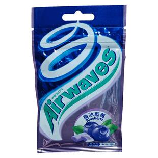 现货Airwaves爽浪劲浪口香糖无糖薄荷糖清新口气超凉开车口香珠