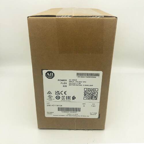 议价25B-A011N104罗克韦尔AB PowerFlex525变频器全新25BA011N104