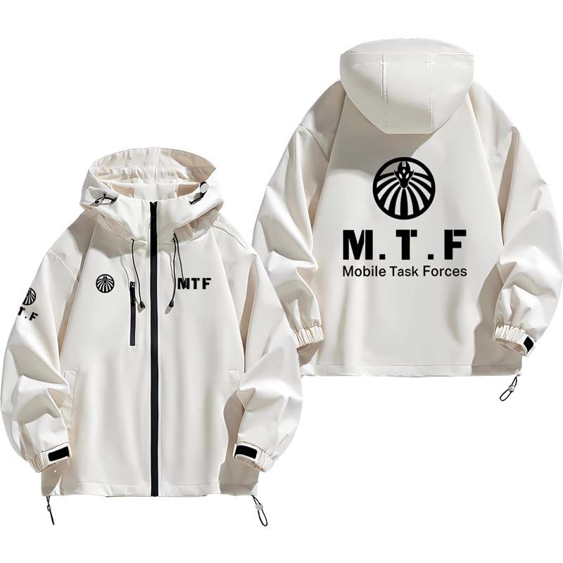 MTF机动特遣队SCP基金会虚拟组织周边可定制石墨烯羽绒保暖冲锋衣