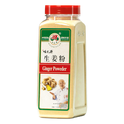 味之源生姜粉调味品调料食用老姜粉姜片调味料小土干姜450g/瓶