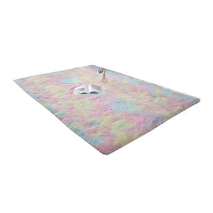 地毯卧室客厅ins茶几床边少女房间床下毛绒毛毯地垫防滑家用书房