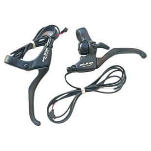 带铃铛刹把 锂电车电动车刹把闸把 刹车断电刹车把车闸 长指刹把