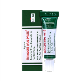 G泰国nida戴按伦口腔溃疡膏5g口腔溃疡专用药凝胶药正品舌头起泡V