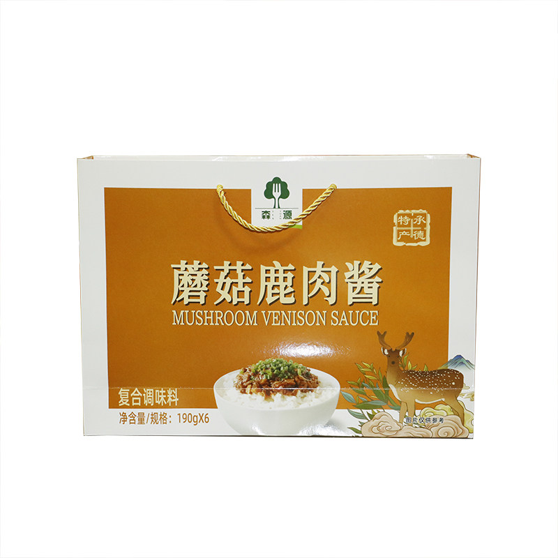 承德特产森源190蘑菇鹿肉酱