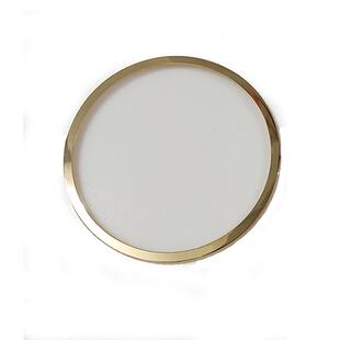 灯具配件大全吊灯金银色灯罩防尘盖防虫蚊子亚克力片盖子满20包邮