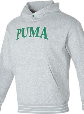 幸运叶子丨PUMA彪马运动套装男夏季新款情侣卫衣卫裤两件套圆领套