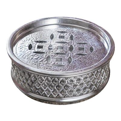 莱骏东南亚风金属茶盘湿干泡台
