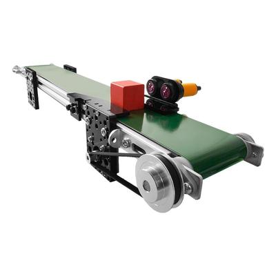 智能传输带流水线场景模拟步进