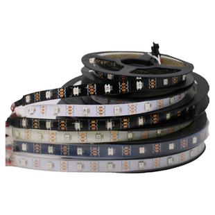 LED灯带WS2812B5V30灯内置ic树莓派单片机arduino编程跑马流水灯