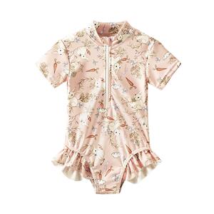 【速干防晒】抗菌抗氯女宝泳衣