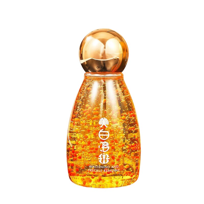 黄金微粒祛斑精华液去黄透亮保湿