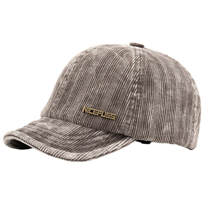 高端品牌舒服百搭复古灯芯绒帽子