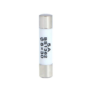 R058 6X30mm BS1362陶瓷保险管丝R057 6X25mm熔断器体6A10A20A30A