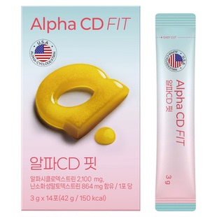 【韩国直邮】GC绿十字Alpha-CD FIT轻盈小粉条卡路里管理身材