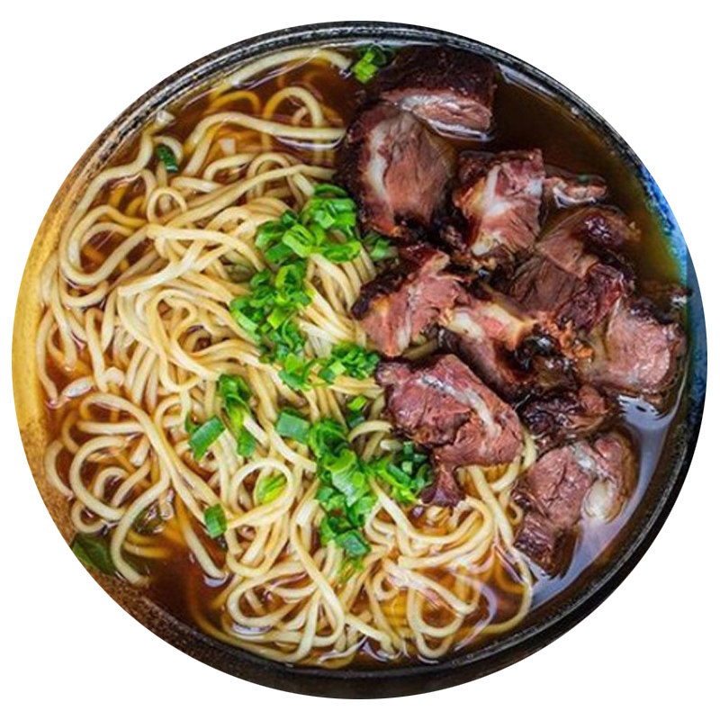孔明菜襄阳牛肉面盒装待煮面碱面