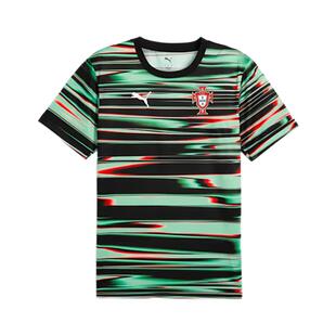 扎吉体育彪马PUMA葡萄牙2025训练热身短袖足球服男球衣779612-18