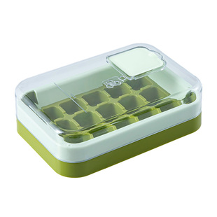 注水制冰块 按压秒脱模 太方便了 食品级冰格冰块模具制冰器带盖