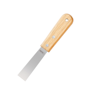 得力工具不锈钢油灰刀清洁铲刀刮刀多用途抹泥刀腻子刀玻璃铲清洁