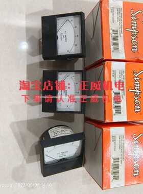 议价辛普森simpson A.C.AMPERES R.M.S.电流表2153 0-25/5A 0-75/