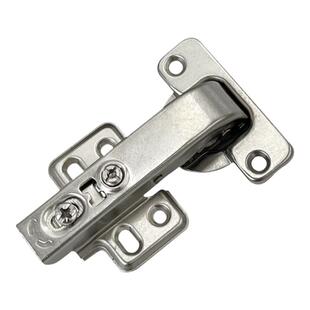 25厚板180度平装门铰链橱柜无立柱二段力缓冲铰链90度转角柜合页