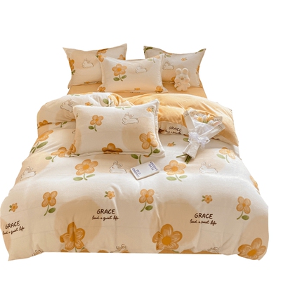 加厚牛奶绒被子susan/苏杉珊瑚绒
