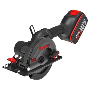 卡胜KU515无刷锂电电圆锯20V木工手提锯54mm无线电锯切割机