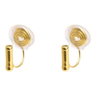 耳钉改耳夹转换器18k无耳洞蚊香盘隐形无痛耳环DIY螺旋耳夹配件女