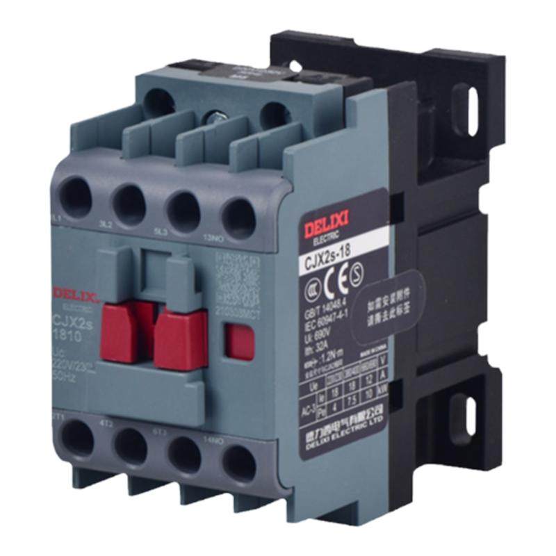德力西交流接触器CJX2s-09 18 25 32 4011~9511A控制线圈220V380V